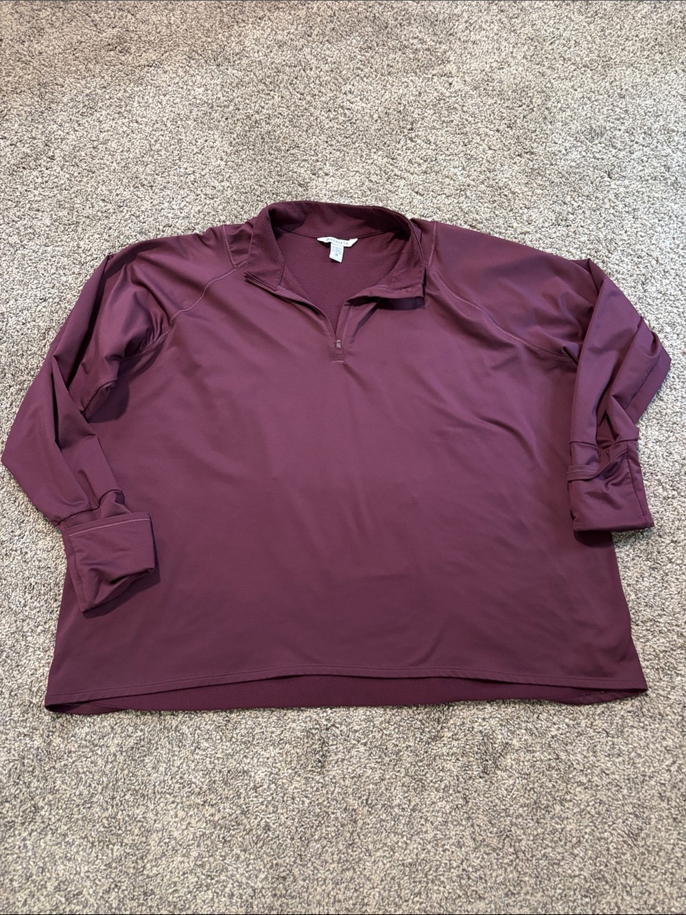 Athleta 1/4 Pullover size 3X